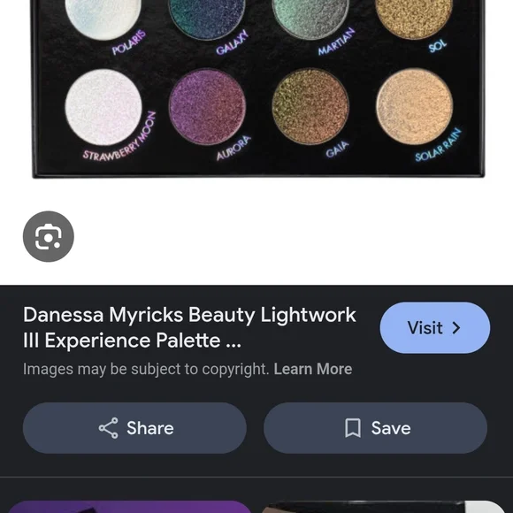 Eyeshadow Palette - Vibrant Danessa Myricks Lightwork Volume III Illuminating - Picture 3 of 7